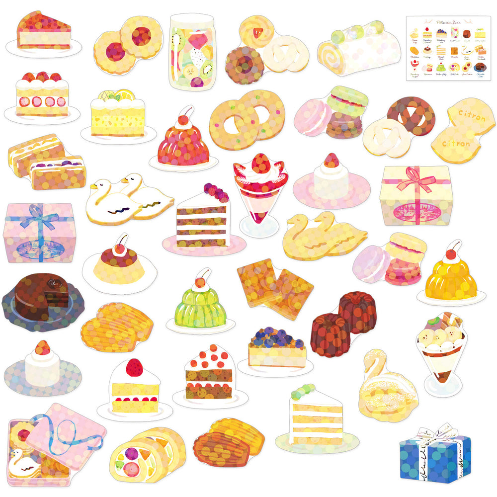 Haco Boxed Flake Stickers- Sweets