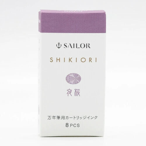 Sailor Shikiori Fountain Pen Ink Cartridge - Yozakura