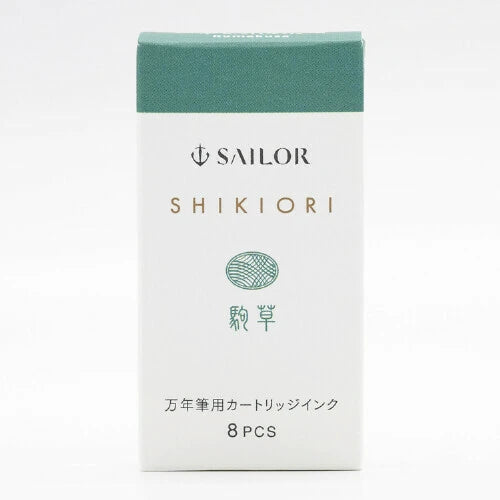 Sailor Shikiori Fountain Pen Ink Cartridge - Kamokusa