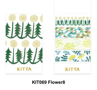 Kitta Washi Tape Flower 8