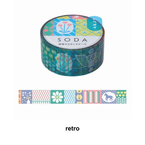 King Jim Washi Tape Retro 20mm