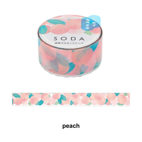 King Jim Washi Tape Peach 20mm