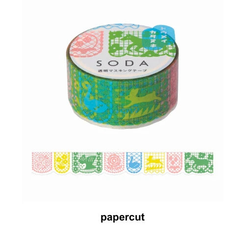 King Jim Washi Tape Papercut 20mm