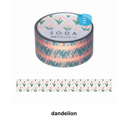 King Jim Washi Tape Dandelion 20mm