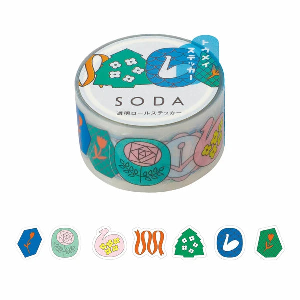 King Jim Washi Tape Pin Badge 20mm