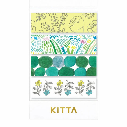 Kitta Washi Tape Basic Reprinted Edition Plants