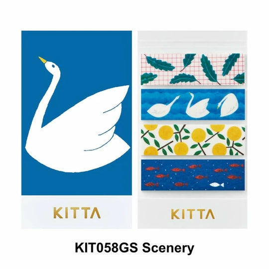 Kitta Washi Tape Basic Reprinted Edition Scenery