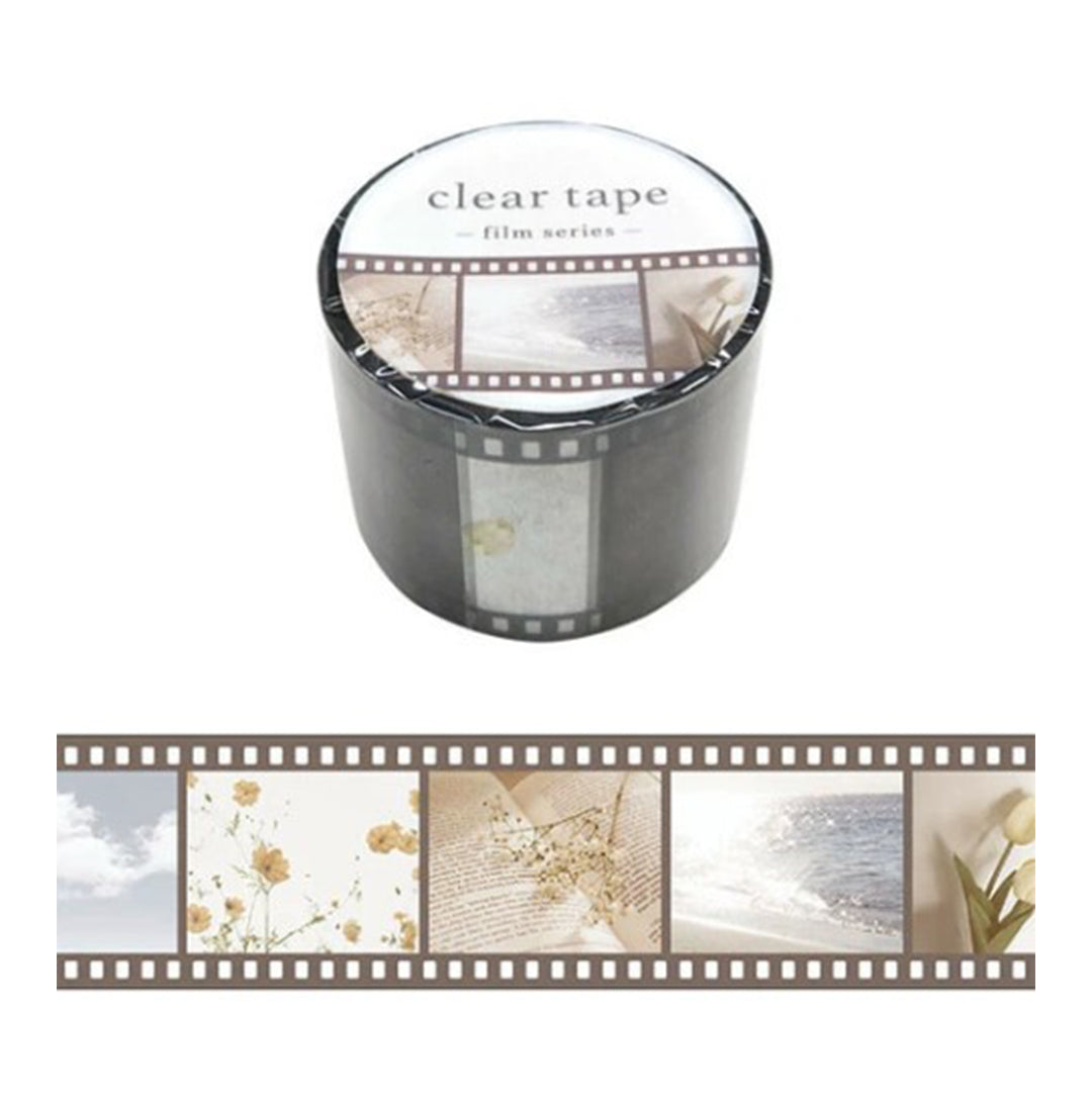 Mind Wave Washi Tape Clear 30mm Width Film Ivory