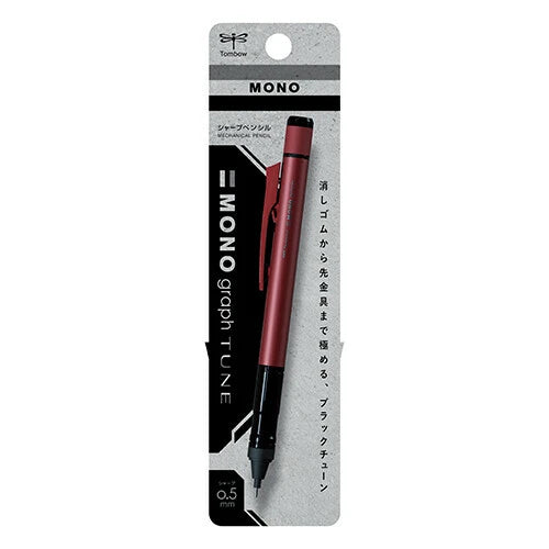 Tombow Monograph Tune Mechanical Pencil 0.5mm - Deep Red