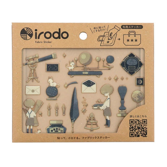 Irodo Fabric Transfer Stickers - Astronomical Observation Stationery