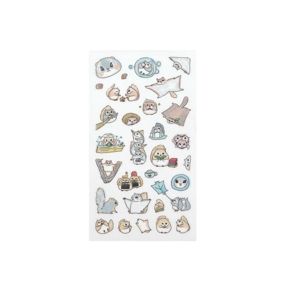 Irodo Paper Transfer Stickers - Momonga