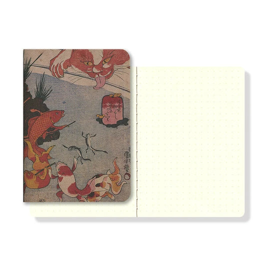 Yamamoto Paper RO-BIKI NOTE MUSEUM SERIES KINGYO