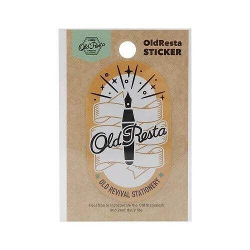 Old Resta Die-cut Sticker - First Edition