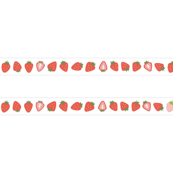 Papier Platz Washi Tape - Strawberry