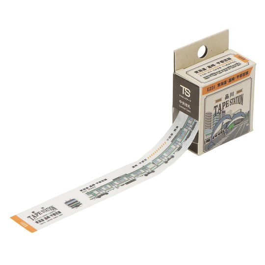 Tape Station Washi Tape- Shinagawa / Series E231 Tokaido*Takasaki*Utsunomiya