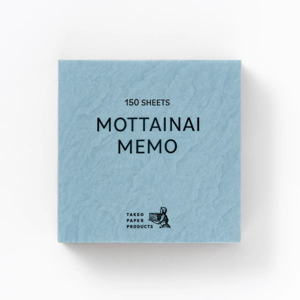 TAKEO PAPER PRODUCTS Mottaina Memo Iwahada Block