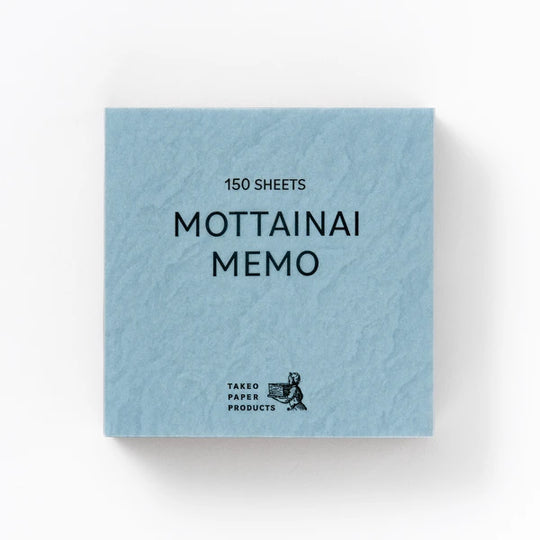 TAKEO PAPER PRODUCTS Mottaina Memo Iwahada Block