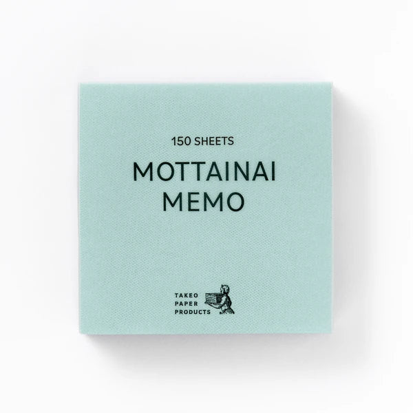 TAKEO PAPER PRODUCTS Mottaina Memo Assorted-20