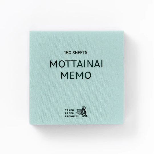 TAKEO PAPER PRODUCTS Mottaina Memo Assorted-20