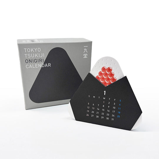 Ichikudo Tokyo Tsukiji Onigiri 2026 Calendar-