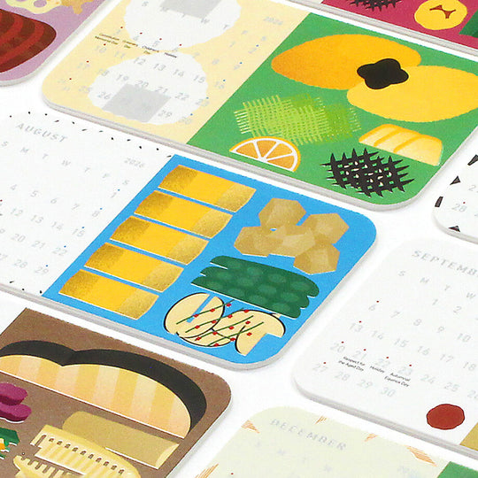 Ichikudo Bento Calendar 2026 x Masahiro Kasahara