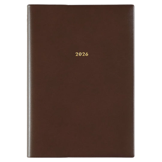 Greeting Life Inc Moment Planner 2026 A5- Brown