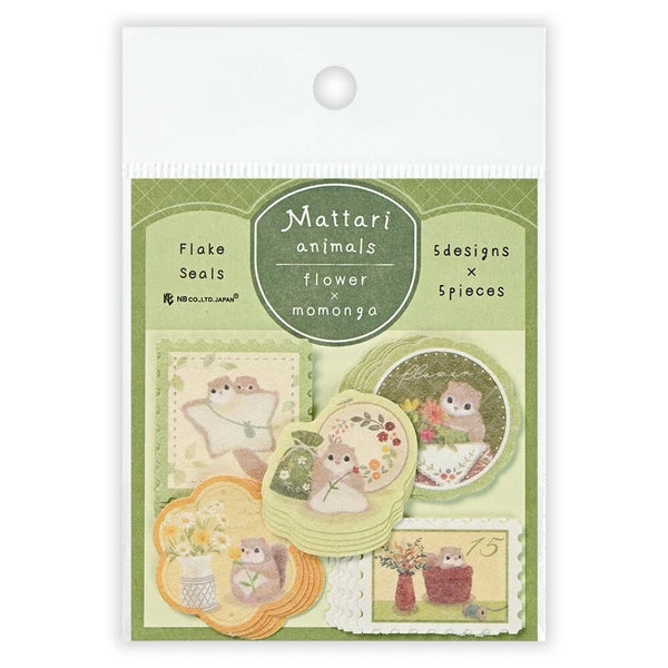 NB Co Stickers Flake Seal Mamatte Day Momonga