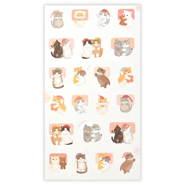 NB Co Stickers Mellow Night, Kitten