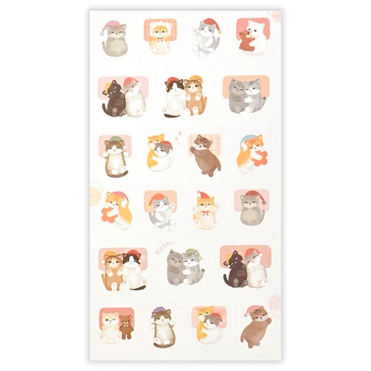 NB Co Stickers Mellow Night, Kitten
