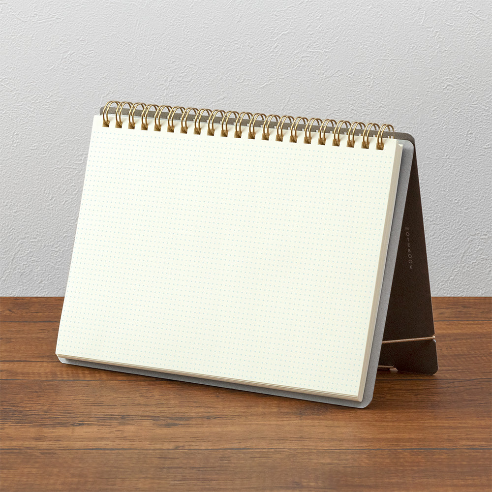 Midori Notebook <A5> +Stand Cross Dot Gridded