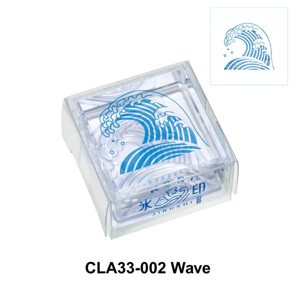 King Jim Stamp Clear Wave