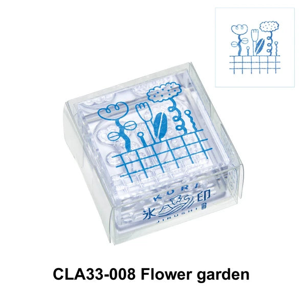King Jim Stamp Clear Flower Garden