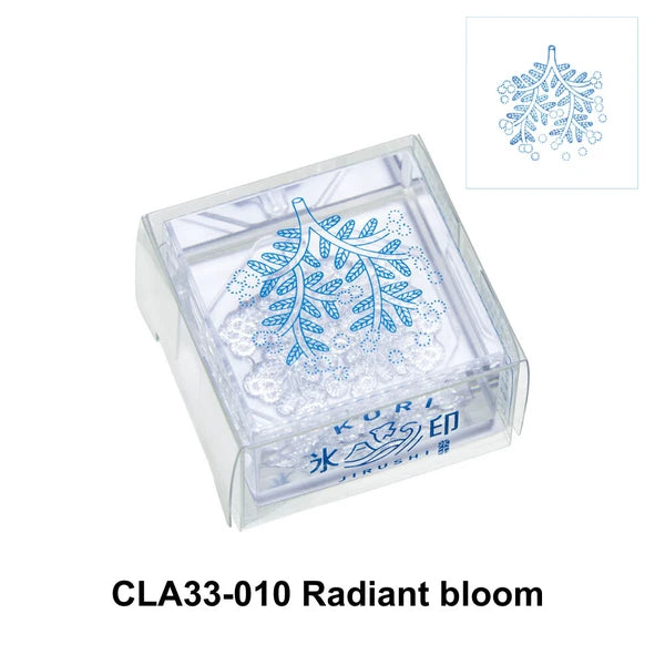 King Jim Stamp Clear Radiant Bloom