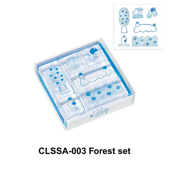 King Jim Stamp Clear Forest Set