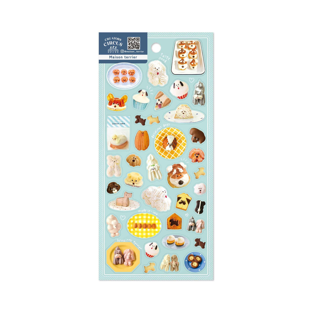 Frontier Creators Circus Transparent Sticker- Maison Terrier