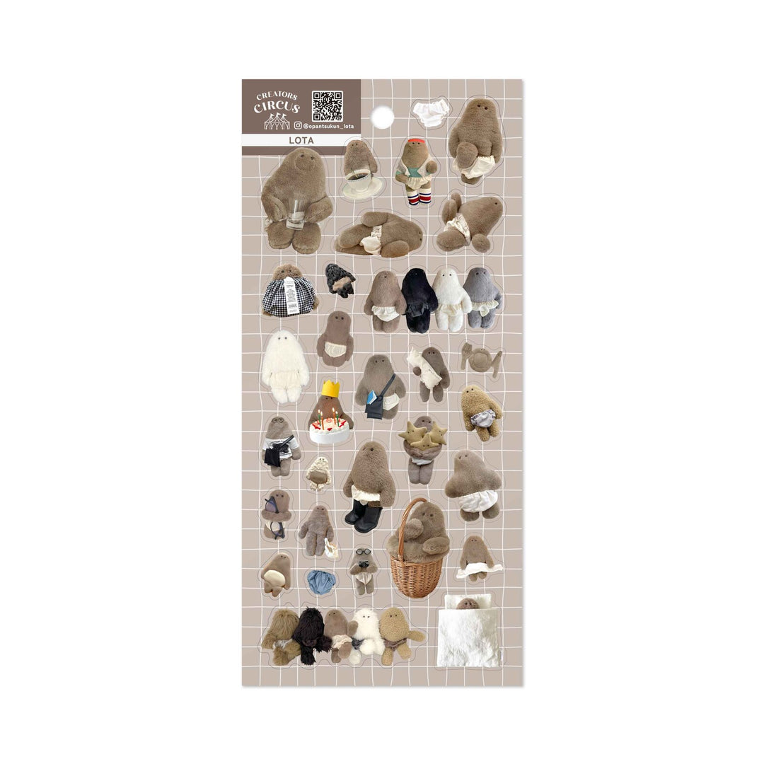 Frontier Creators Circus Transparent Sticker- Lota