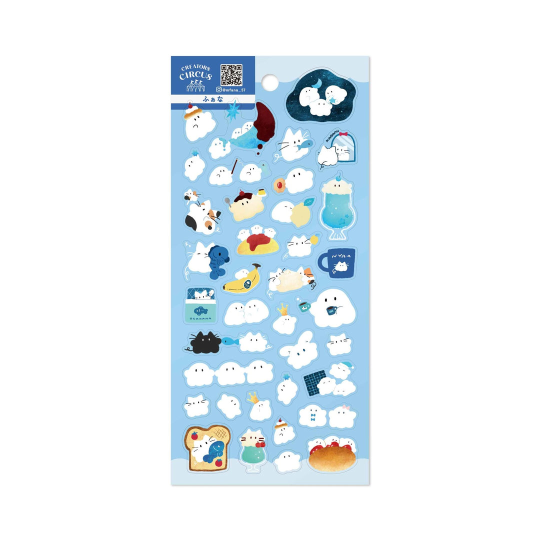 Frontier Creators Circus Transparent Sticker- Fana