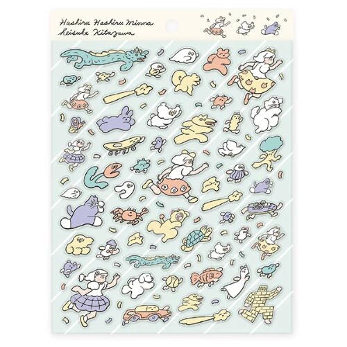 HYOGENSHA Stickers Seal - Ladders Ladders Ladders Everyone Heisuke Kitazawa
