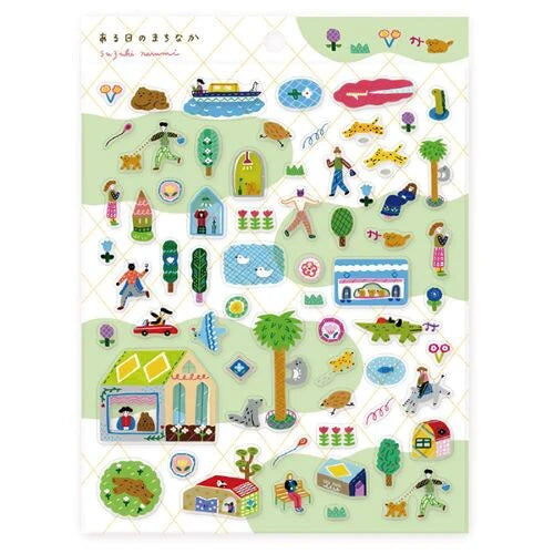 HYOGENSHA Stickers Seal - One Day In The Town Narumi Suzuki