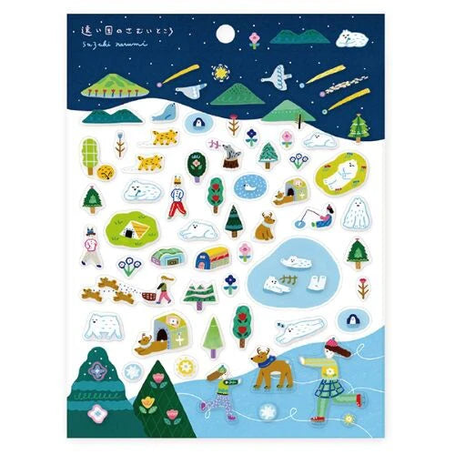 HYOGENSHA Stickers Seal - A Faraway Land Of Cold Narumi Suzuki