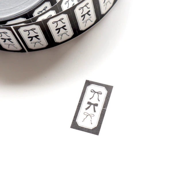Label Ribbons Monochrome