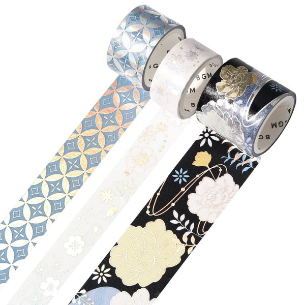 BGM Washi Tape The Colors of Japanese Traditional Costume - Evening darkness