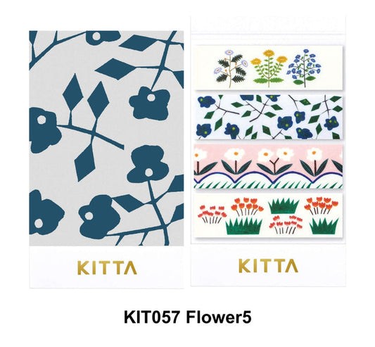 KITTA Washi Tape Flower5