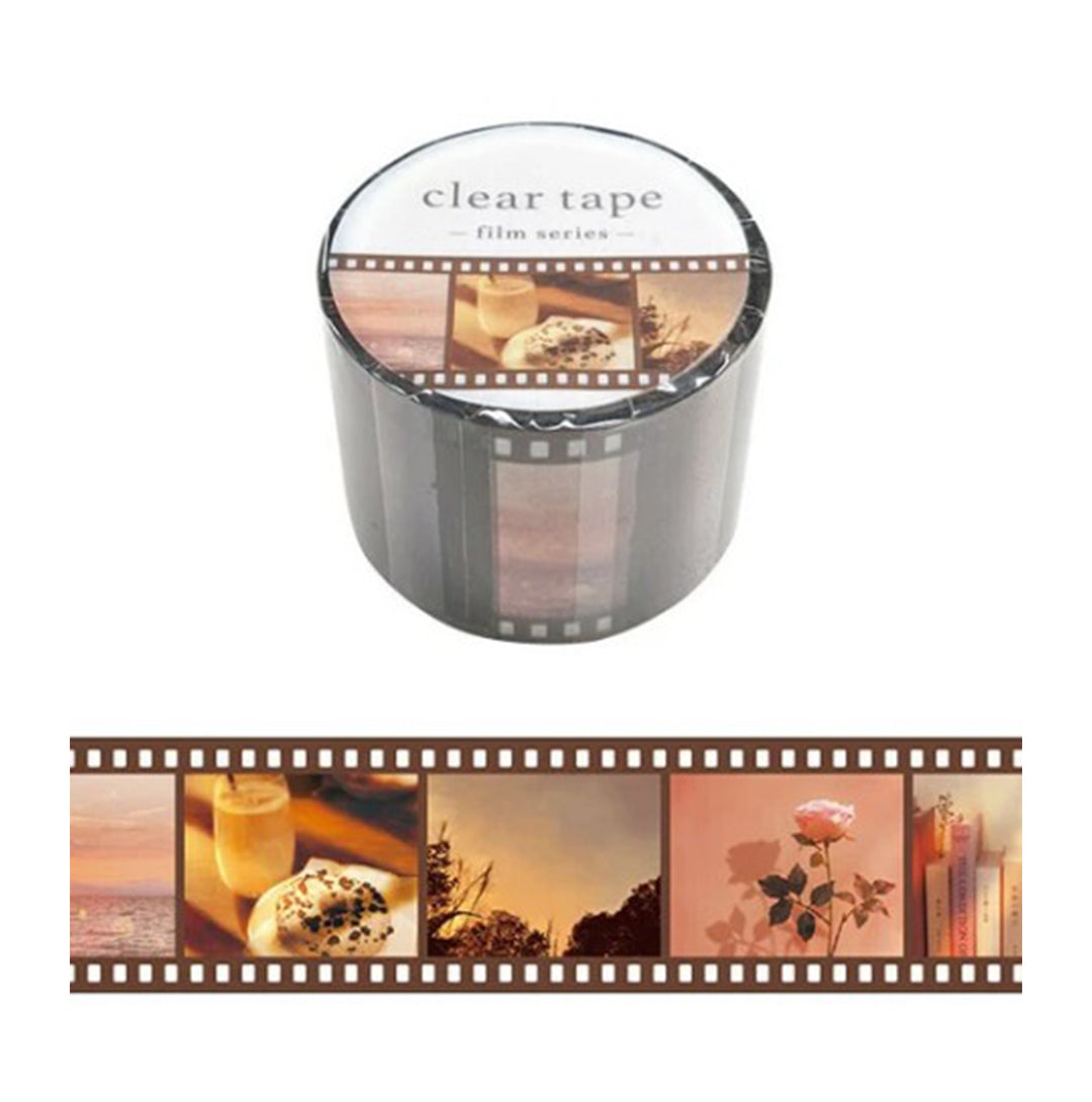 Mind Wave Washi Tape Clear 30mm Width Film Orange