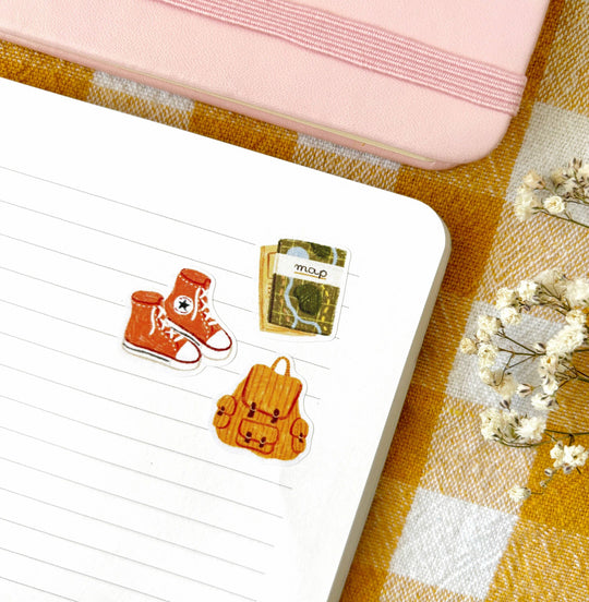 Traveler - Planner &amp; Journal Stickers | A6 Matte Paper