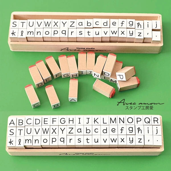 Stamp Studio Alphabet Stamp Upper And Lower Case