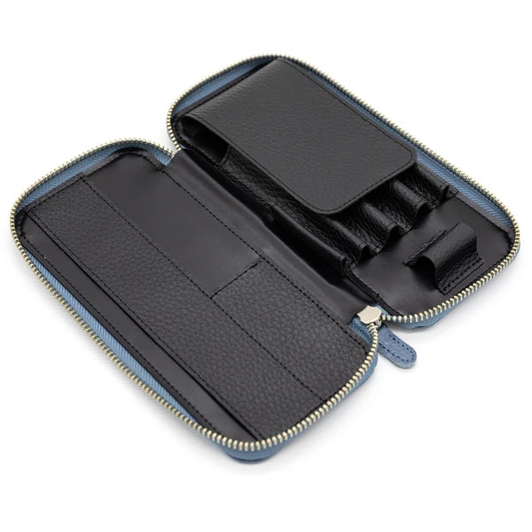 Luddite Pen Case - Blue Gray