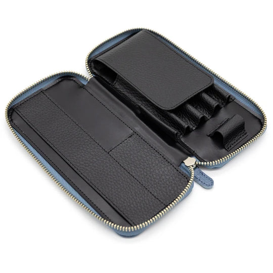 Luddite Pen Case - Blue Gray