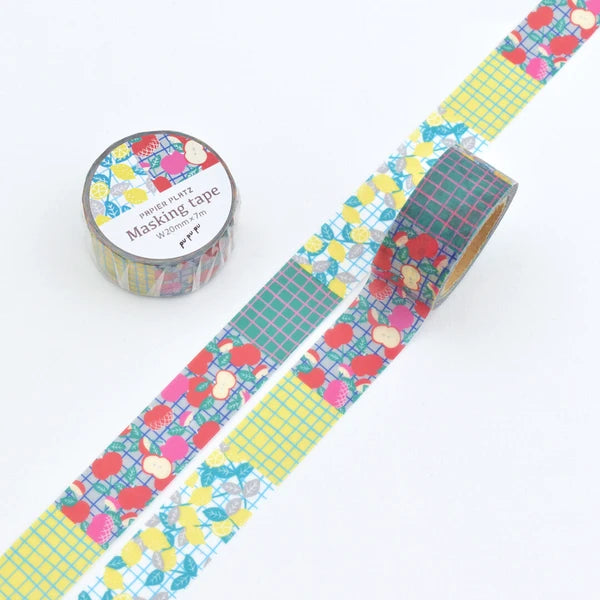 Papier Platz PUPUPU Washi Tape - Lemon and Apple