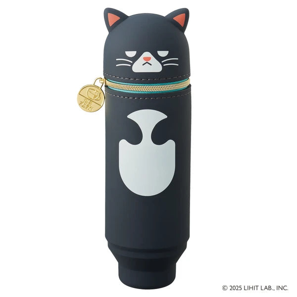 Lihit Lab Pen Case Coffee Shop Animals Japan Inbound Traditional Japanese-Style Café Retro - Buchi Cat